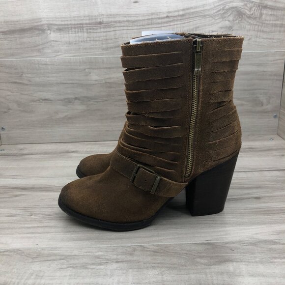 Naughty Monkey Brown Ankle Boots - Picture 2 of 11